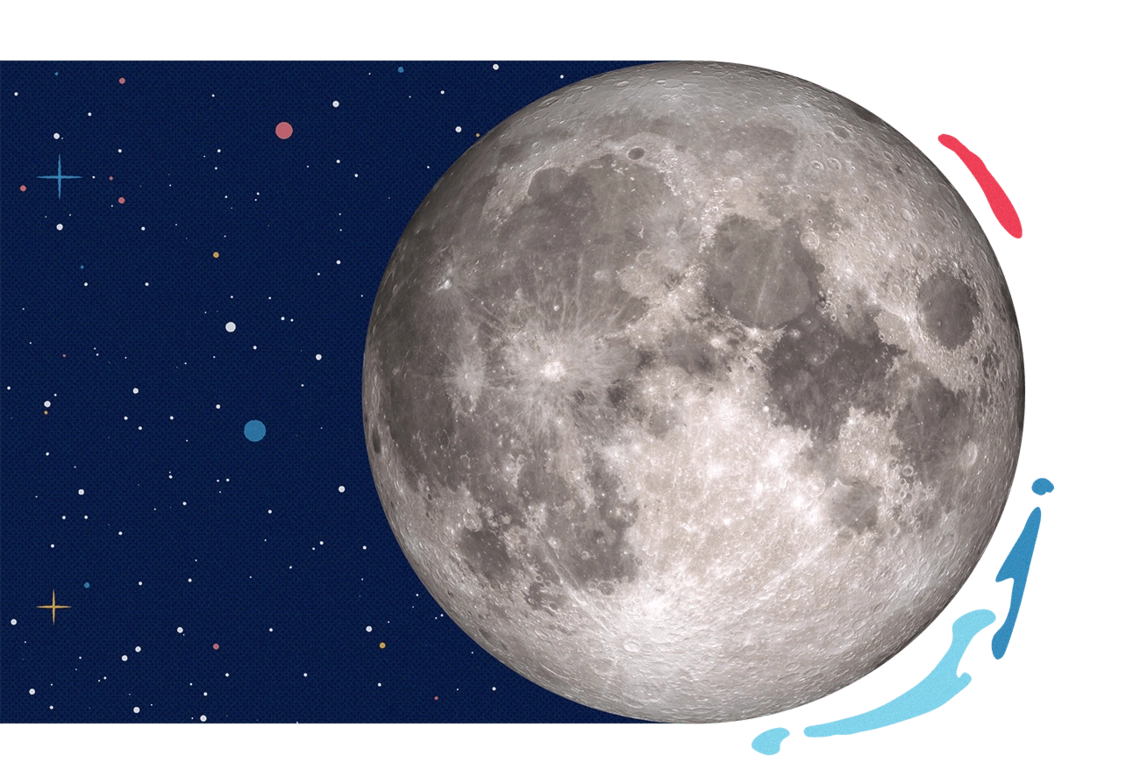 Moon justified Left